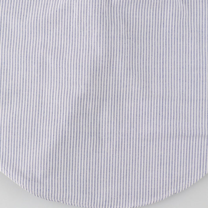 ~70'S Brooks Brothers 6-button long sleeve button-down striped shirt, men's size L, vintage /evb007804