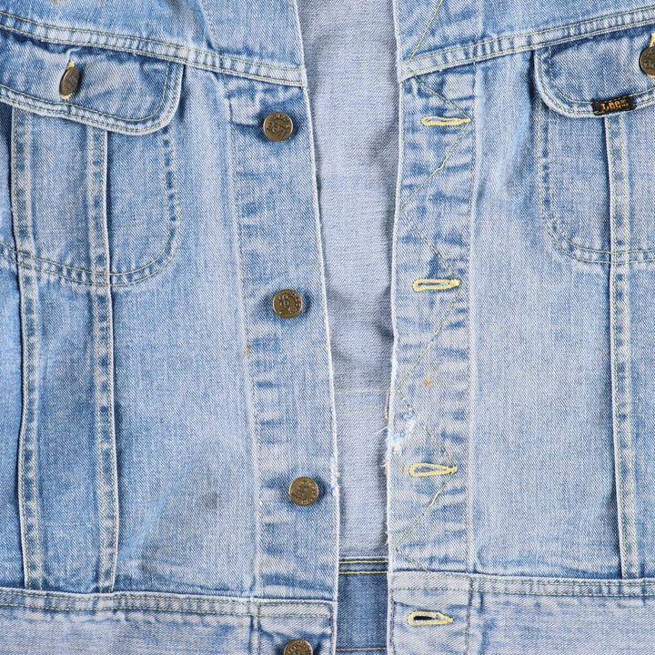 Vintage 70'S Lee denim jacket, made in USA, men's XL size /evb007812