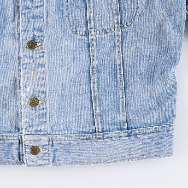 Vintage 70'S Lee denim jacket, made in USA, men's XL size /evb007812