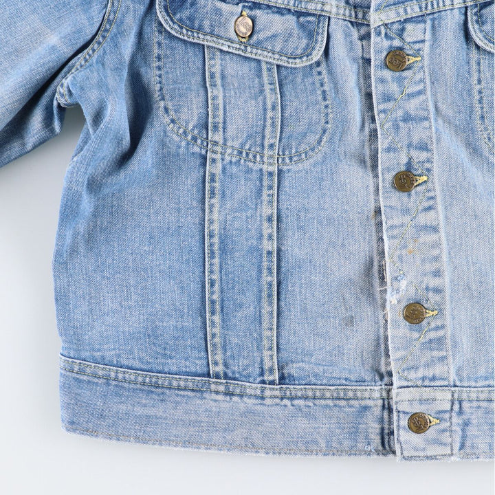 Vintage 70'S Lee denim jacket, made in USA, men's XL size /evb007812