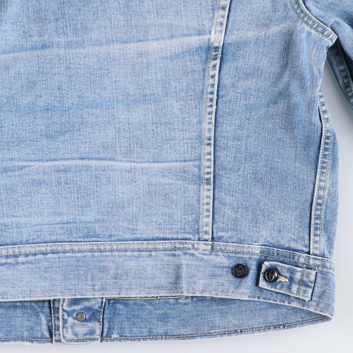 Vintage 70'S Lee denim jacket, made in USA, men's XL size /evb007812