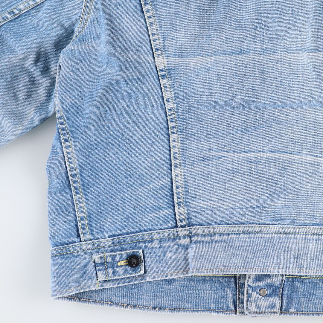 Vintage 70'S Lee denim jacket, made in USA, men's XL size /evb007812