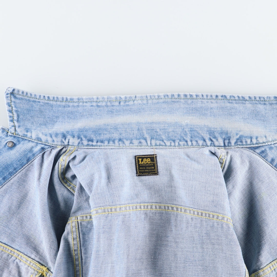 Vintage 70'S Lee denim jacket, made in USA, men's XL size /evb007812