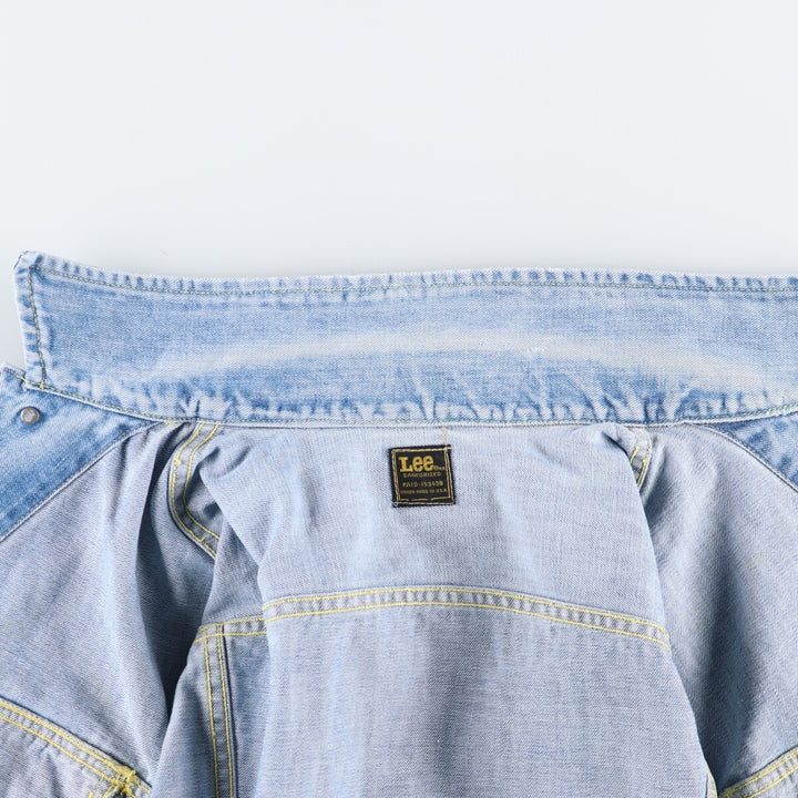 Vintage 70'S Lee denim jacket, made in USA, men's XL size /evb007812
