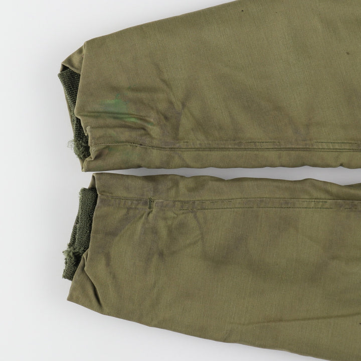 1970'S US Military A-2 Deck Jacket, Made in USA, Medium (38-40), Men's Size M, Vintage unclear Khaki type sage green Vintage Second Hand