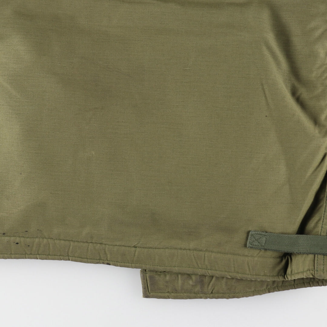 1970'S US Military A-2 Deck Jacket, Made in USA, Medium (38-40), Men's Size M, Vintage unclear Khaki type sage green Vintage Second Hand