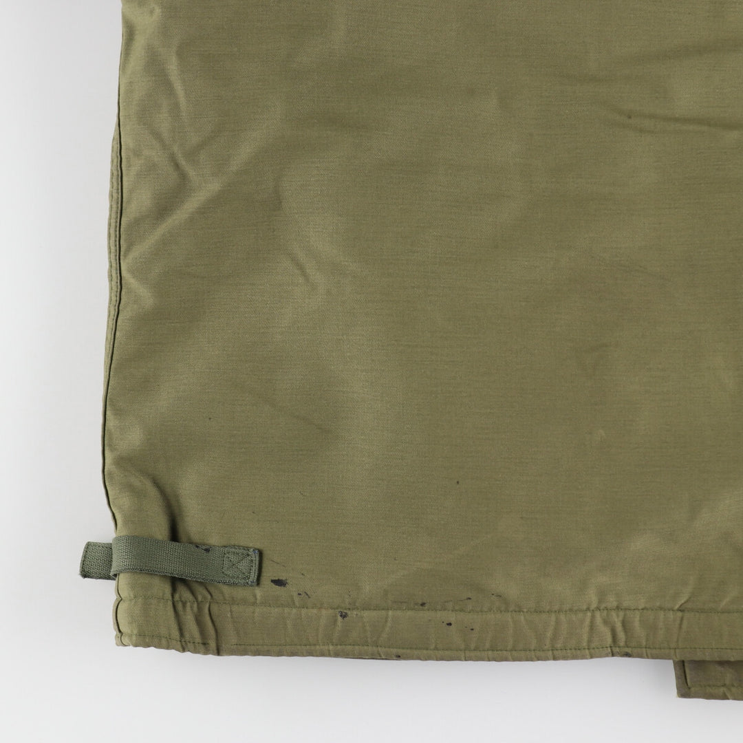 1970'S US Military A-2 Deck Jacket, Made in USA, Medium (38-40), Men's Size M, Vintage unclear Khaki type sage green Vintage Second Hand