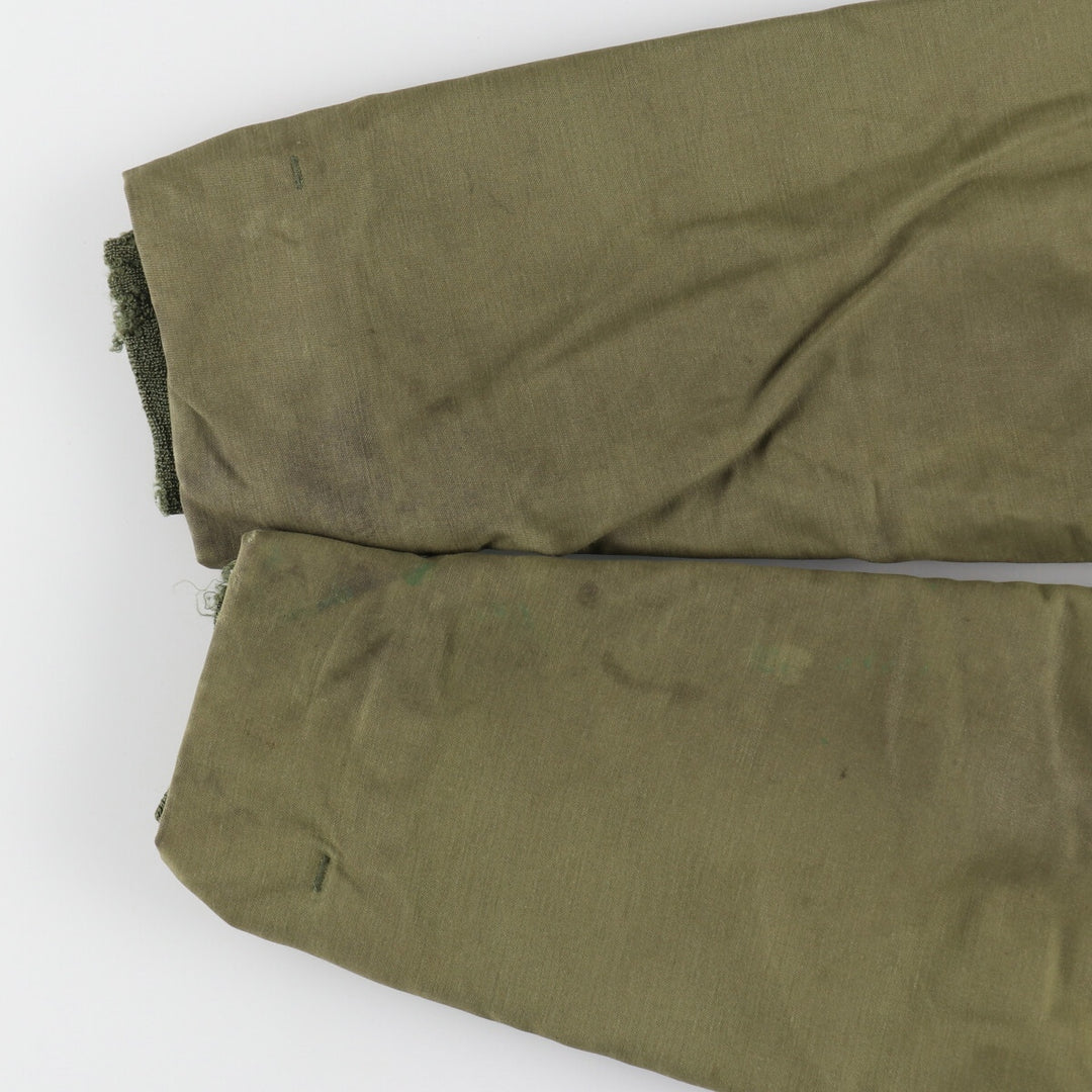 1970'S US Military A-2 Deck Jacket, Made in USA, Medium (38-40), Men's Size M, Vintage unclear Khaki type sage green Vintage Second Hand