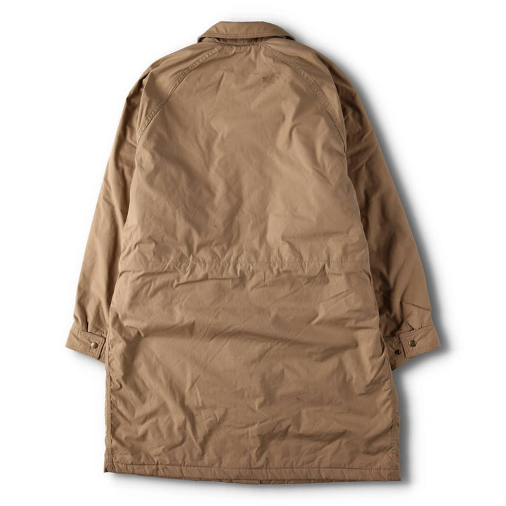 Vintage 1980'S LLBean Storm Coat, padded coat, made in the USA, men's size L polyester Beige type Vintage Second Hand