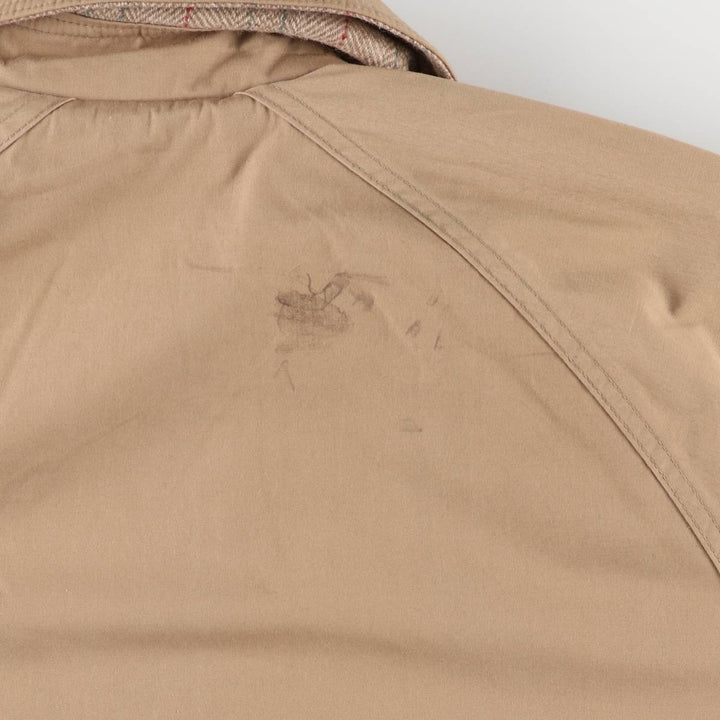 Vintage 1980'S LLBean Storm Coat, padded coat, made in the USA, men's size L polyester Beige type Vintage Second Hand