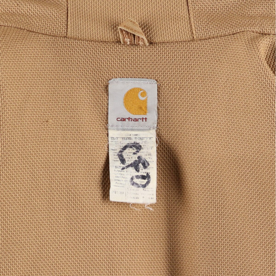 00'S Carhartt Active Jacket Duck Full Zip Parka Men's XL equivalent /evb007883