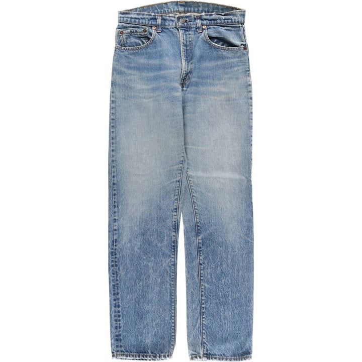 80's Levi's 505 0217 66 late tapered denim pants for men, equivalent to w29, vintage /evb007890