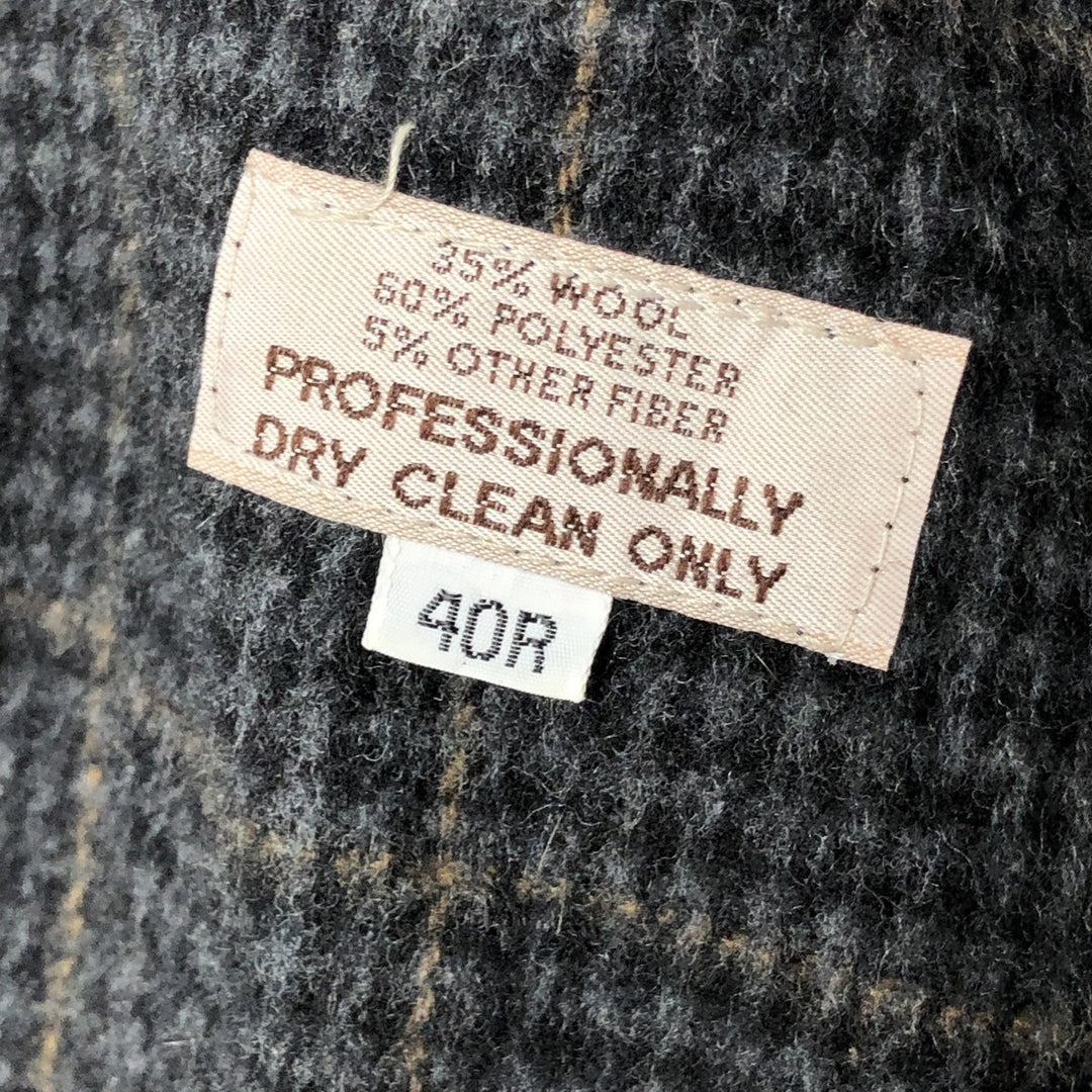 Christian Dior MONSIEUR trench coat, men's size M polyester gray type Vintage Second Hand