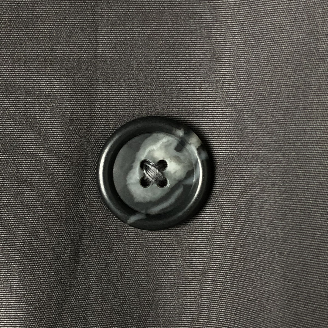 Christian Dior MONSIEUR trench coat, men's size M polyester gray type Vintage Second Hand