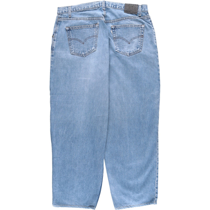 90'S Levi's SILVER TAB BAGGY tapered denim pants for men, size w39, vintage /evb008090