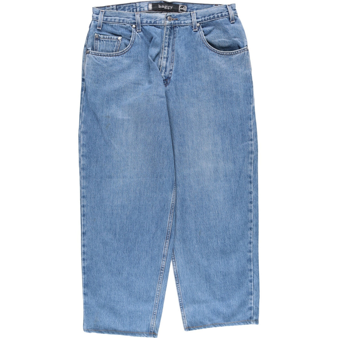 00'S Levi's SILVER TAB BAGGY tapered denim pants for men, size w36 /evb008098