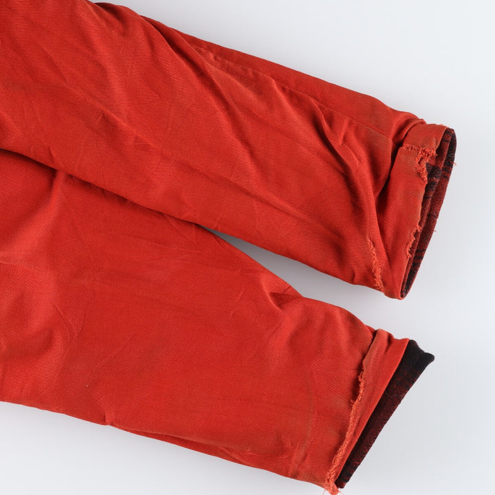 Vintage ombre check hunting wool Mackinaw jacket, men's size XL unclear red type Vintage Second Hand