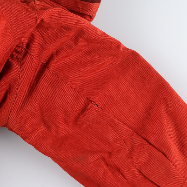 Vintage ombre check hunting wool Mackinaw jacket, men's size XL unclear red type Vintage Second Hand