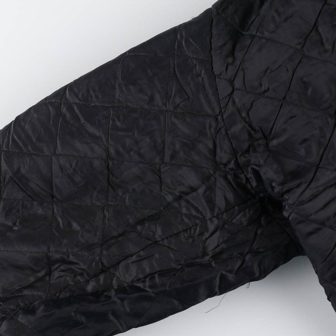 du CHARME Leather Sleeve Wool Varsity Jacket Award Jacket Varsity Jacket Made in Canada Men's L Size Vintage /evb008141