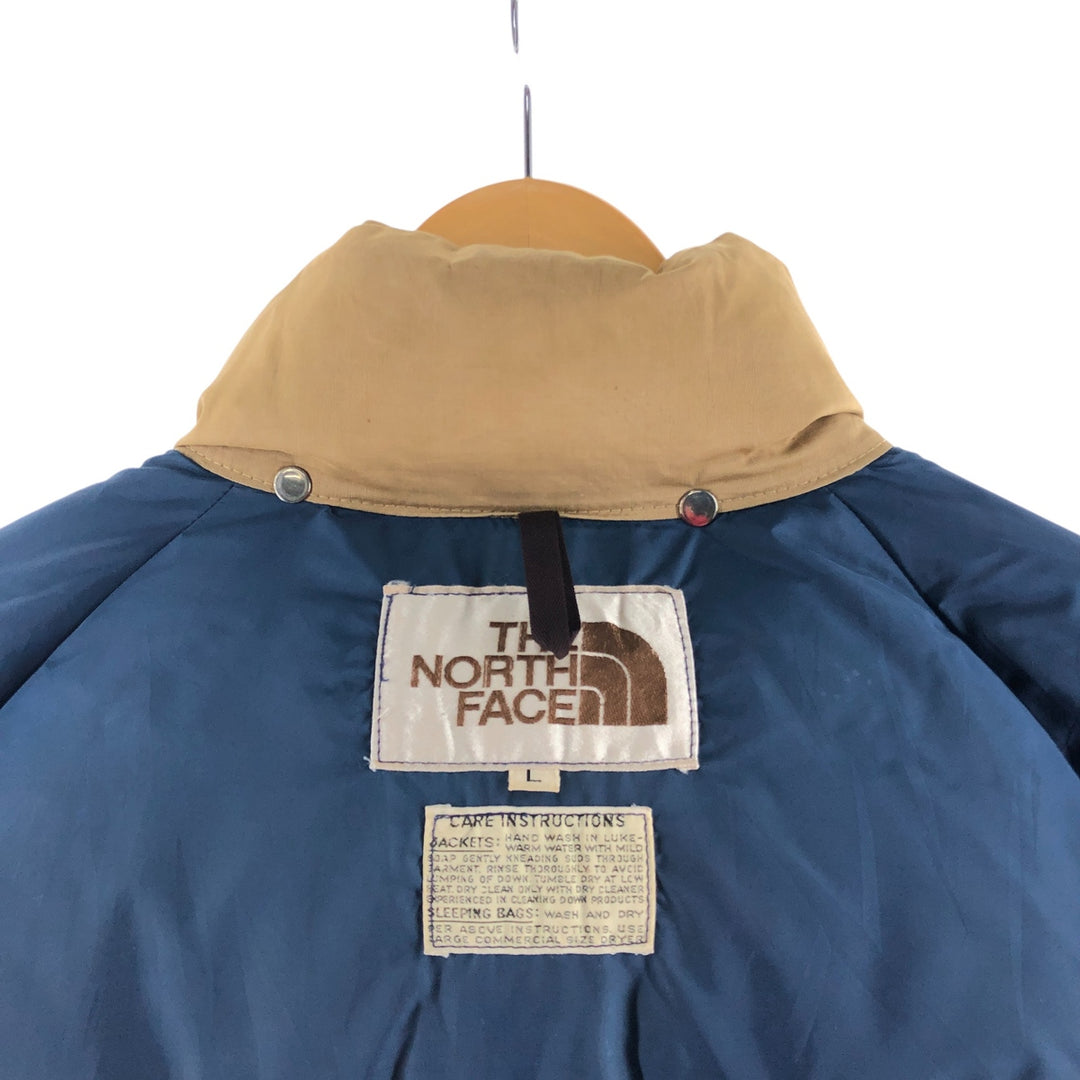 70'S THE NORTH FACE Brown Tag Down Jacket Men's Size L Vintage /evb008190