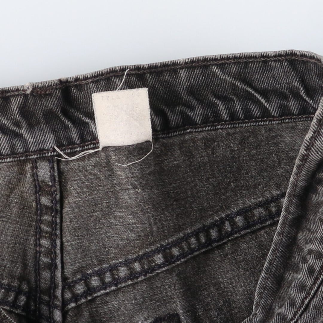 ~90'S Levi's 550 Black Denim Tapered Denim Pants Made in USA Men's W36 Vintage /evb008194