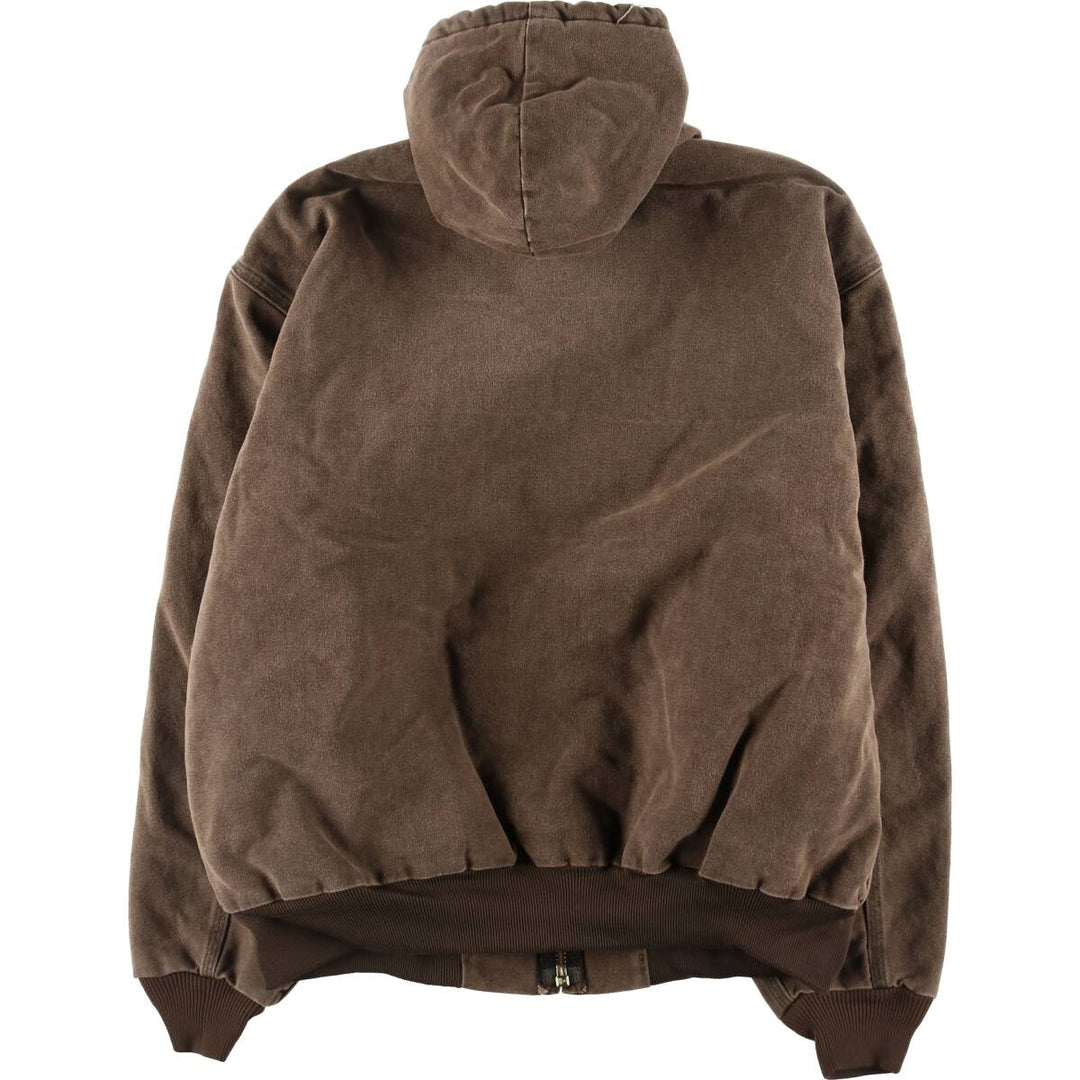 00'S Carhartt Active Jacket Duck Full Zip Parka Men's XXL /evb008233