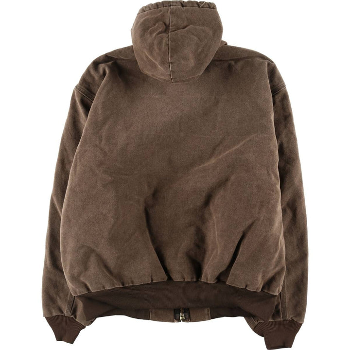 00'S Carhartt Active Jacket Duck Full Zip Parka Men's XXL /evb008233