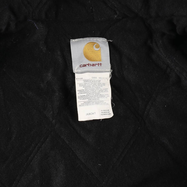 00'S Carhartt Active Jacket Duck Full Zip Parka Men's XXL /evb008233
