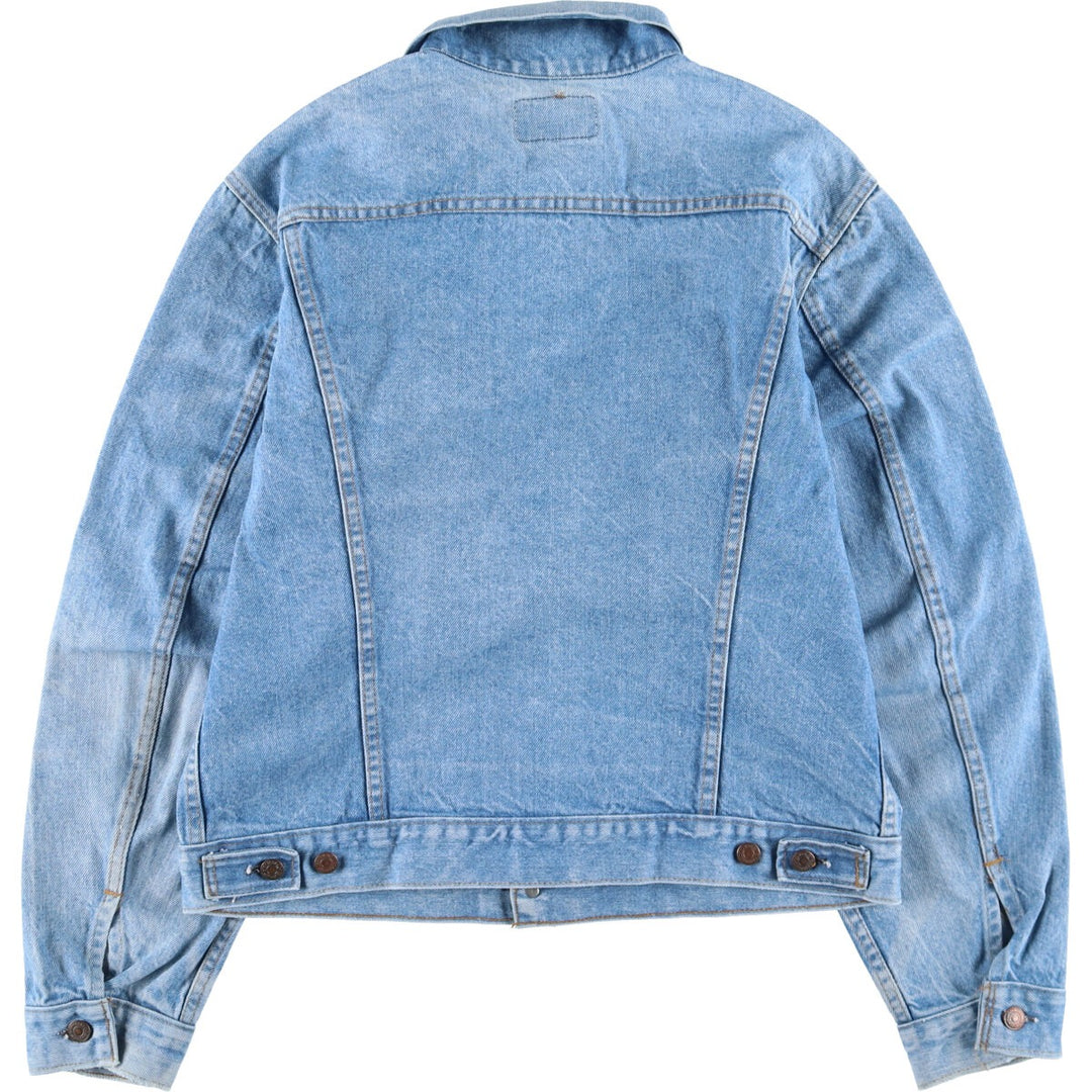 70'S Levi's 71205-0217 denim jacket, denim jacket, made in USA, men's size L, vintage /evb008258