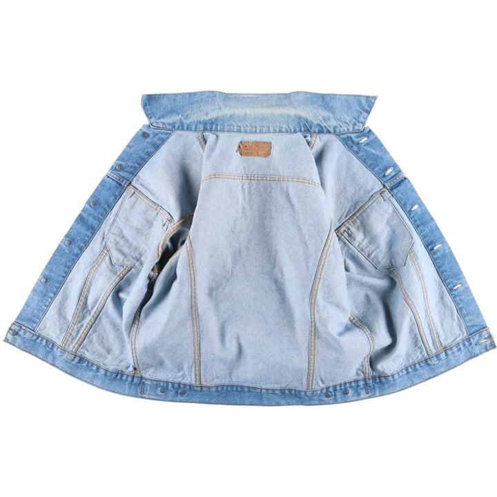 70'S Levi's 71205-0217 denim jacket, denim jacket, made in USA, men's size L, vintage /evb008258