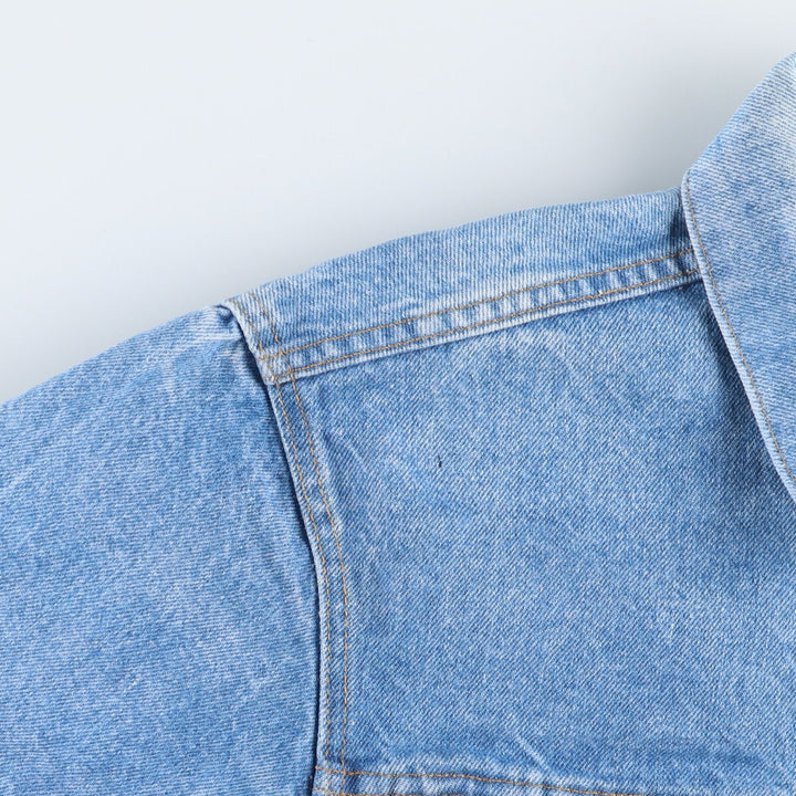 70'S Levi's 71205-0217 denim jacket, denim jacket, made in USA, men's size L, vintage /evb008258