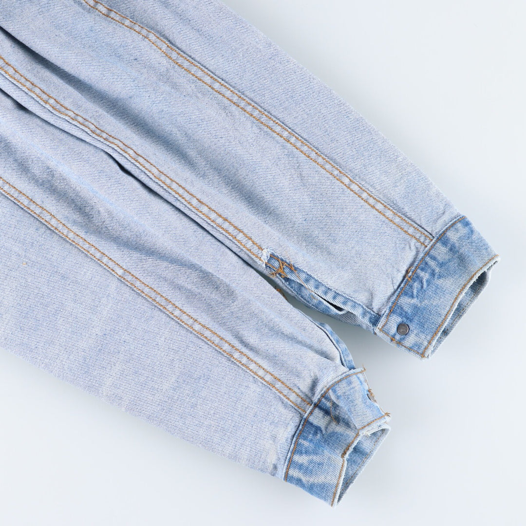 70'S Levi's 71205-0217 denim jacket, denim jacket, made in USA, men's size L, vintage /evb008258