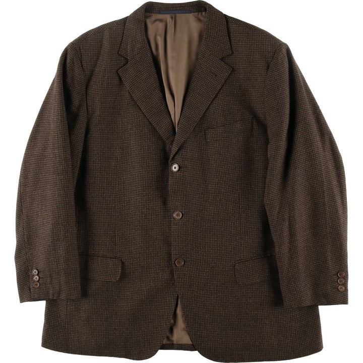 Burberry's LONDON Gun Club Check Wool Tailored Jacket Men's L size /evb008259
