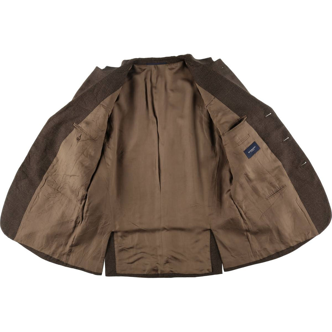 Burberry's LONDON Gun Club Check Wool Tailored Jacket Men's L size /evb008259