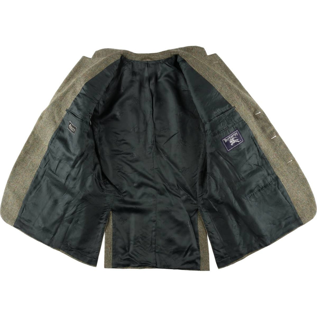 Burberry's ANSON'S HERRENHAUS color nep wool tailored jacket, men's size L /evb008260