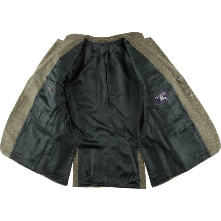 Burberry's ANSON'S HERRENHAUS color nep wool tailored jacket, men's size L /evb008260
