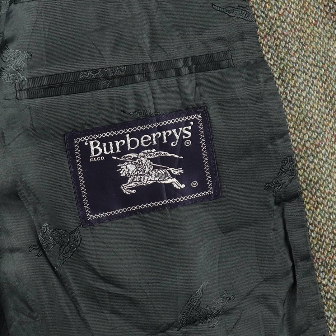 Burberry's ANSON'S HERRENHAUS color nep wool tailored jacket, men's size L /evb008260