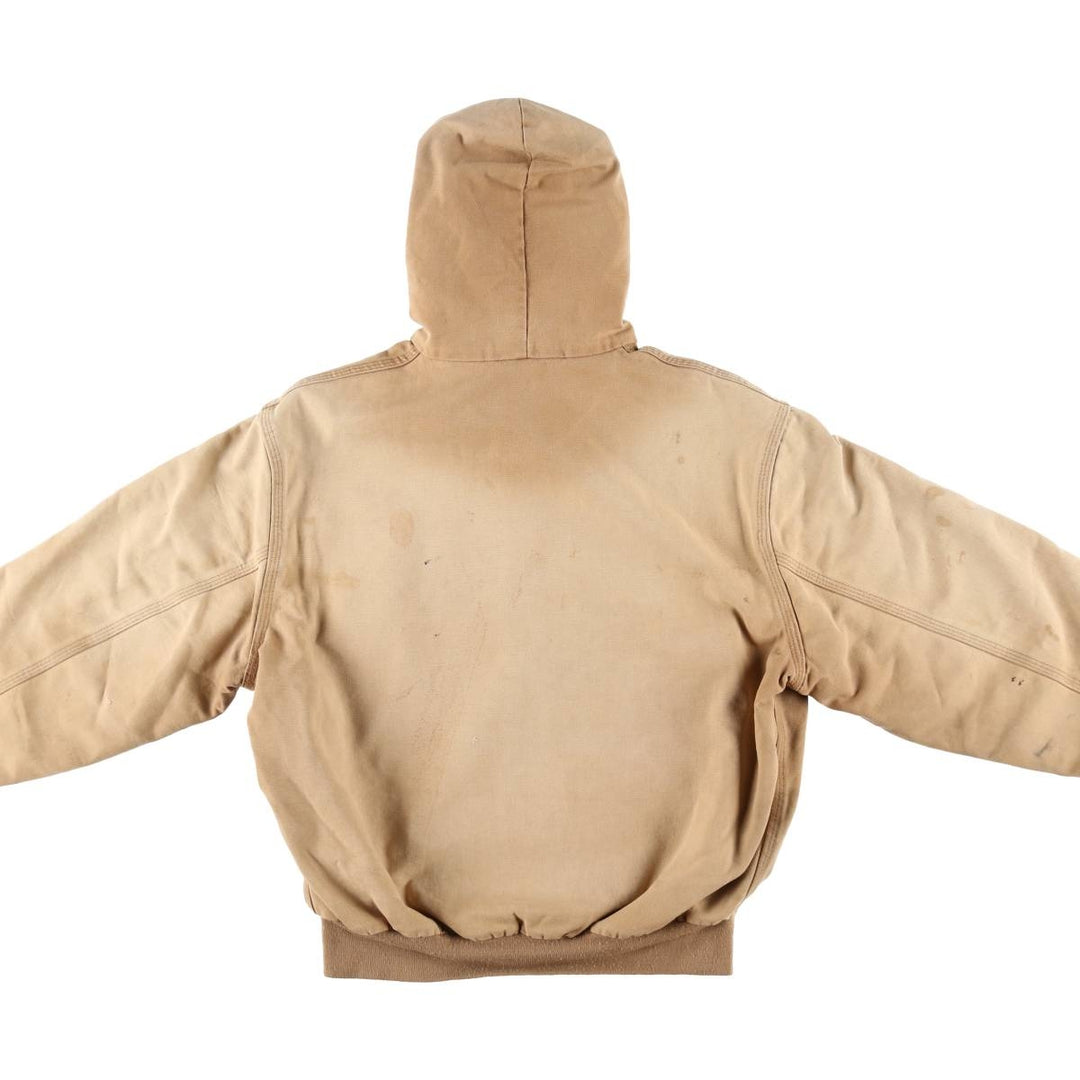 90'S Carhartt Active Jacket Duck Full Zip Parka Made in USA Men's XL Vintage /evb008263