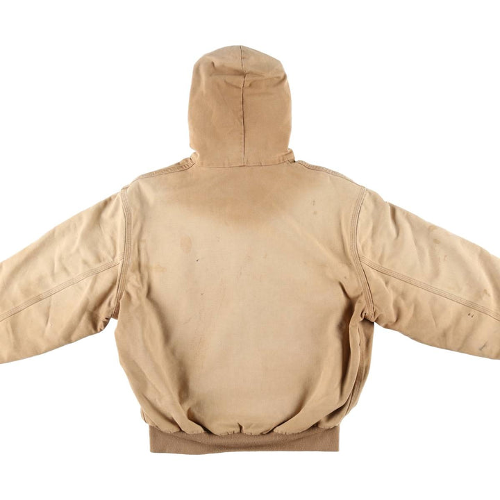 90'S Carhartt Active Jacket Duck Full Zip Parka Made in USA Men's XL Vintage /evb008263