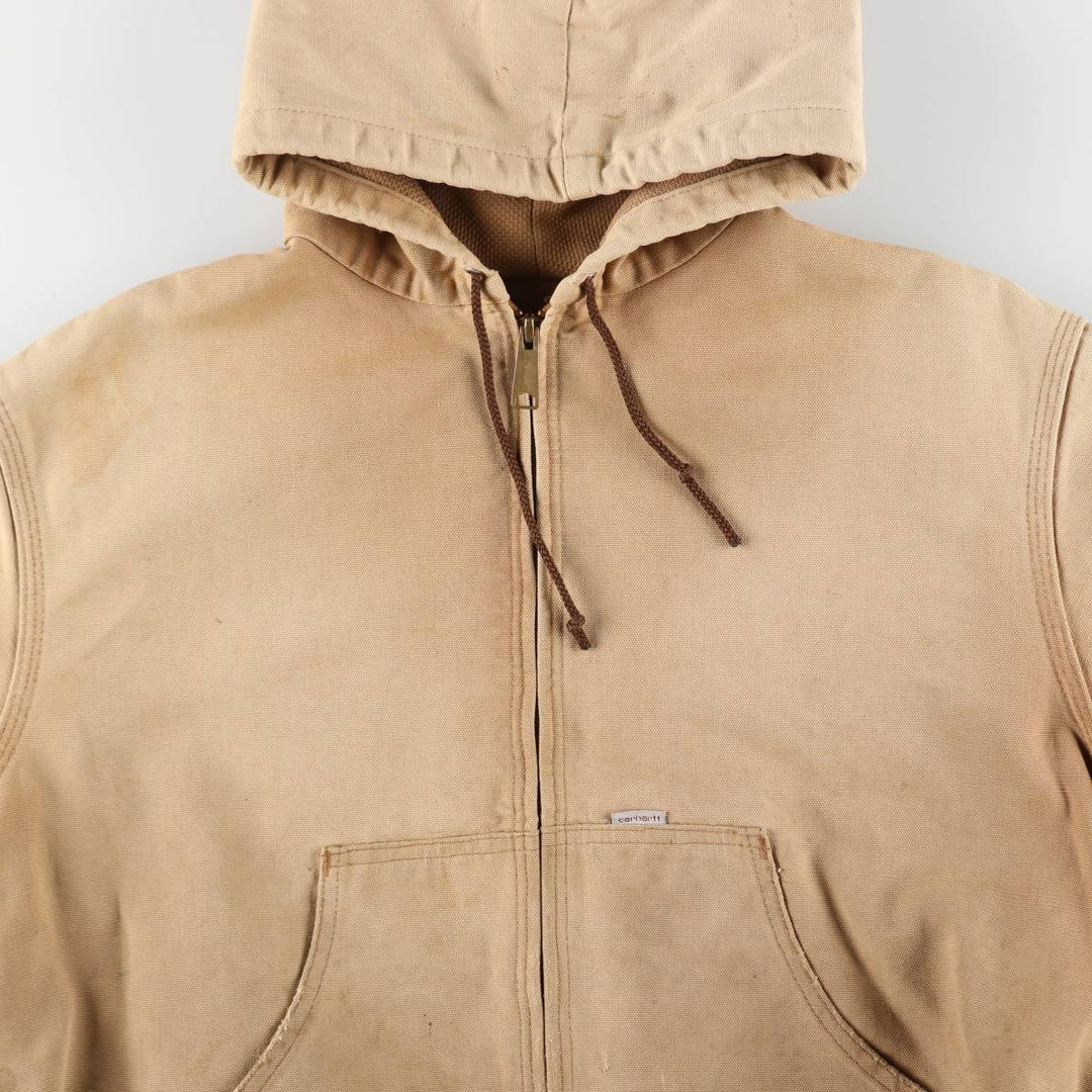 90'S Carhartt Active Jacket Duck Full Zip Parka Made in USA Men's XL Vintage /evb008263
