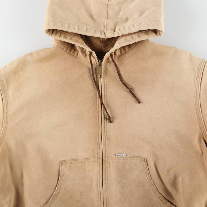 90'S Carhartt Active Jacket Duck Full Zip Parka Made in USA Men's XL Vintage /evb008263