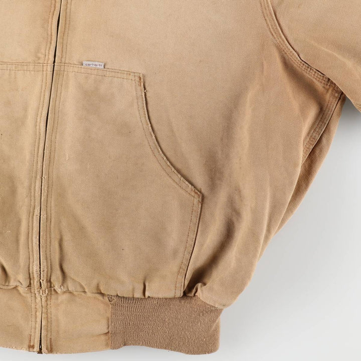 90'S Carhartt Active Jacket Duck Full Zip Parka Made in USA Men's XL Vintage /evb008263