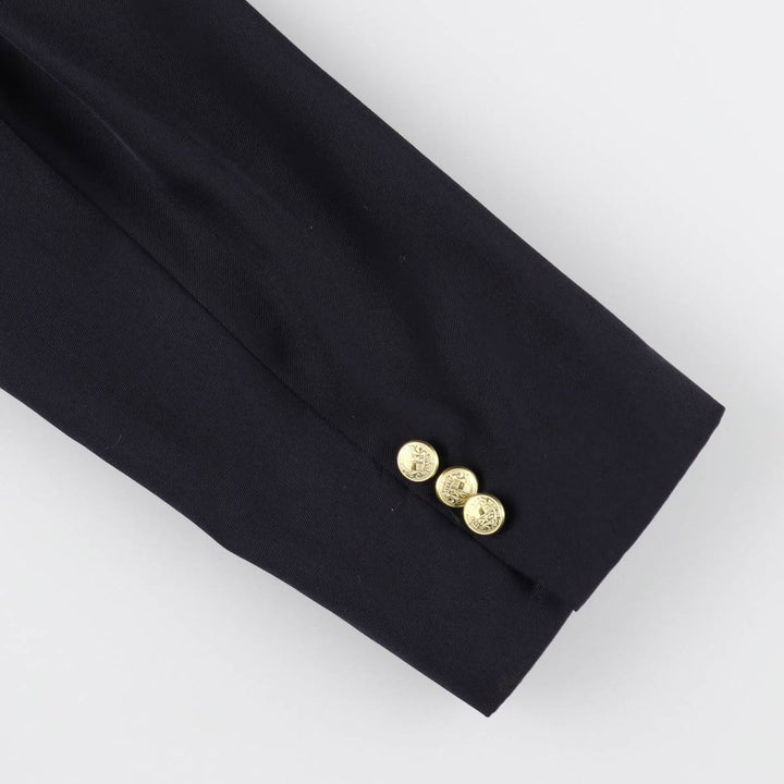 Givenchy MONSIEUR Navy blazer tailored jacket Made in USA Men's XL size /evb008287