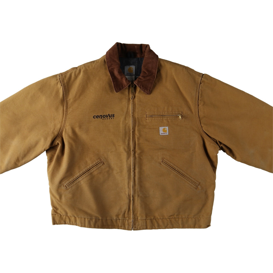 Carhartt Detroit Jacket Duck Work Jacket Made in USA Men's XXL /evb008309