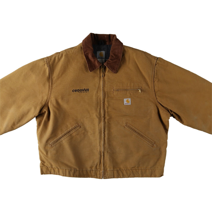 Carhartt Detroit Jacket Duck Work Jacket Made in USA Men's XXL /evb008309