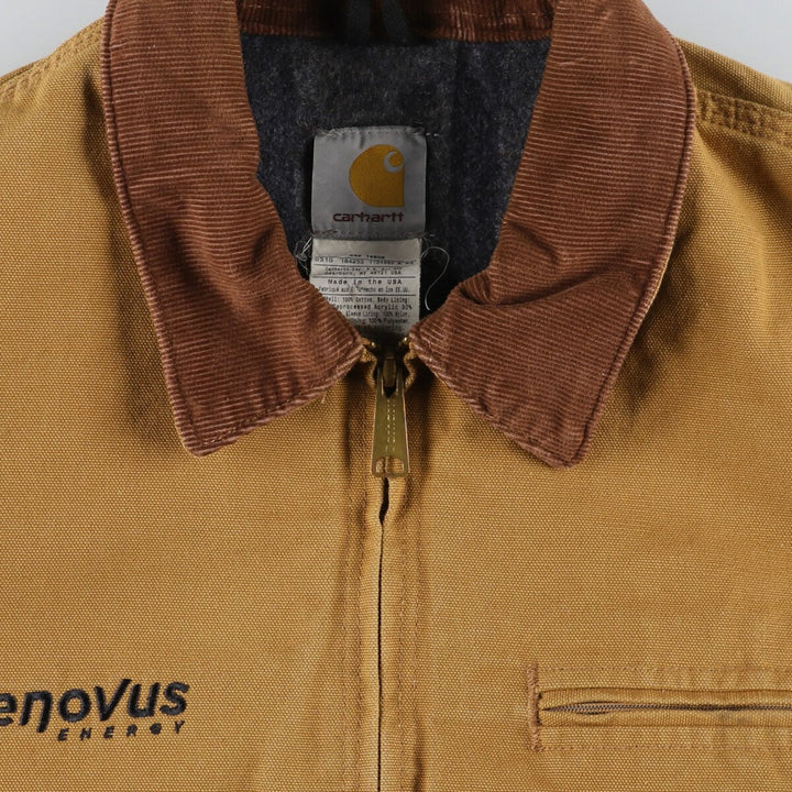 Carhartt Detroit Jacket Duck Work Jacket Made in USA Men's XXL /evb008309