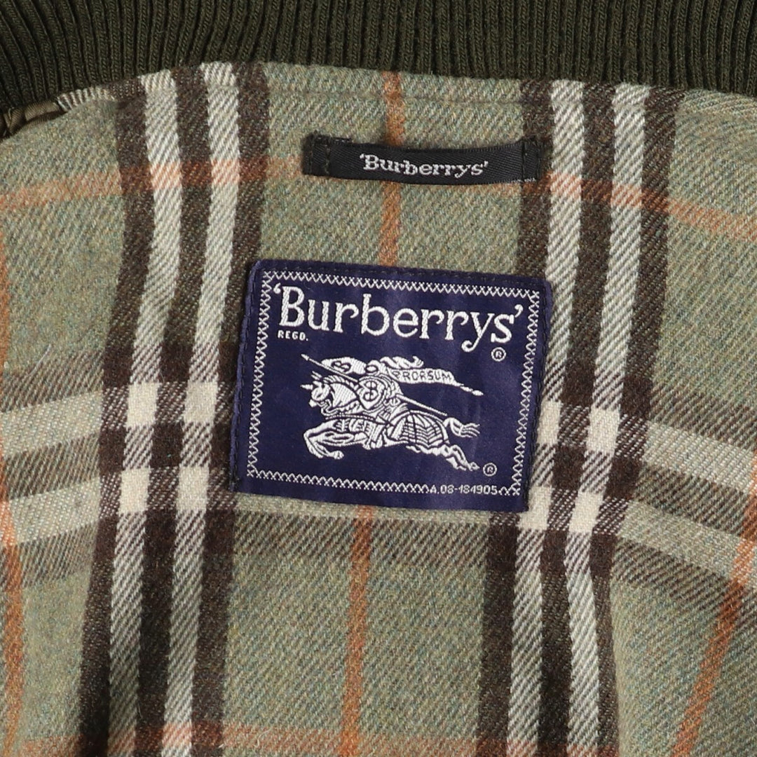 Burberry's cashmere blend wool blouson, men's size L /evb008318