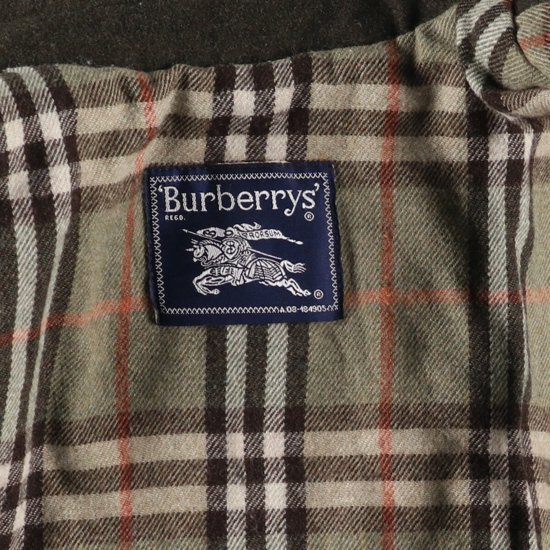 Burberry's padded wool jacket, men's size XL /evb008319