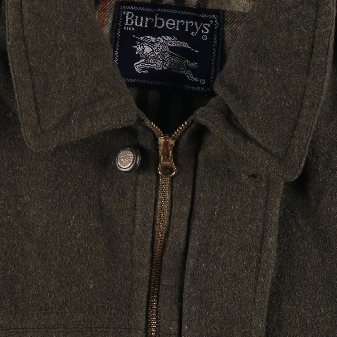 Burberry's padded wool jacket, men's size XL /evb008319