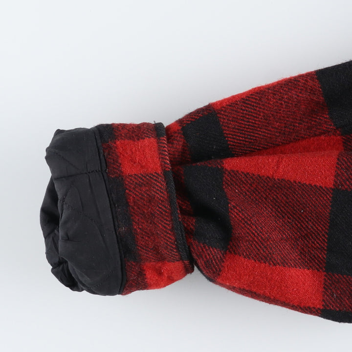 90'S POLO by Ralph Lauren Buffalo Check Wool Jacket Made in USA Men's M Size Vintage /evb008329